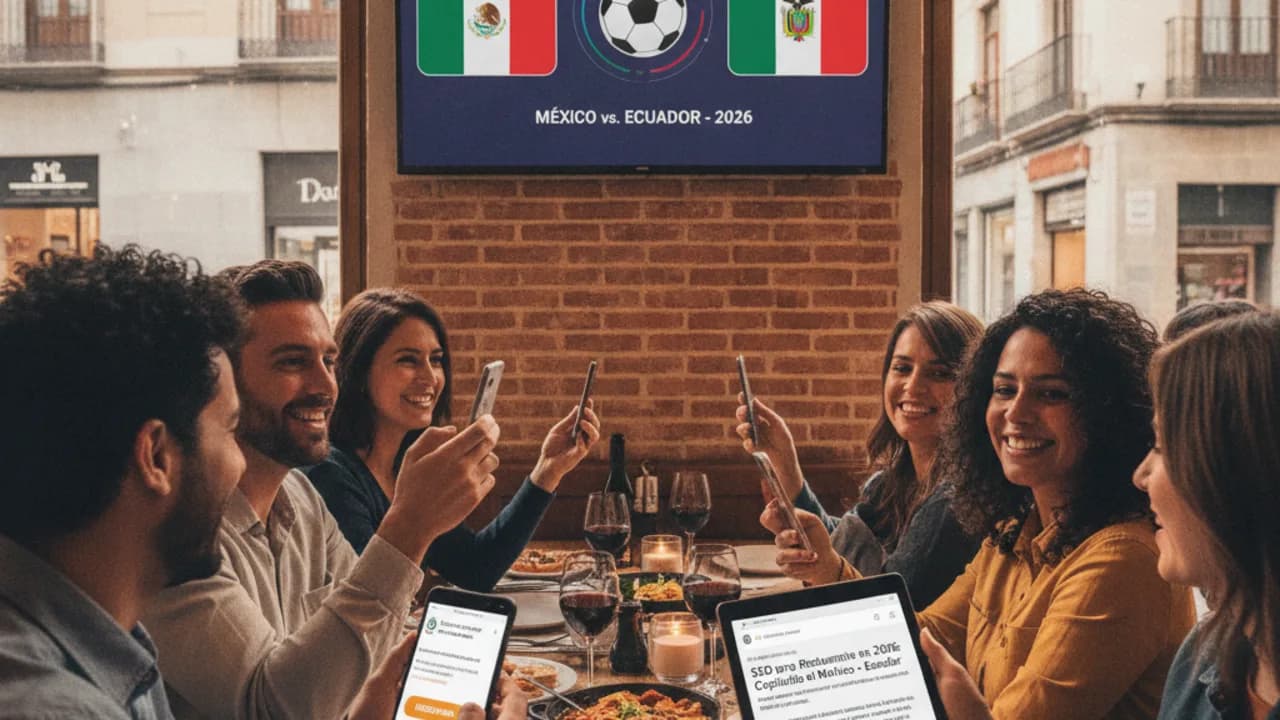 SEO for Restaurants in 2026: Leverage the Mexico vs. Ecuador Match to Attract Customers